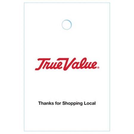 Trinity Plastics 20 x 4 x 30 in. True Value White High Density Plastic Bag, 500PK 254889